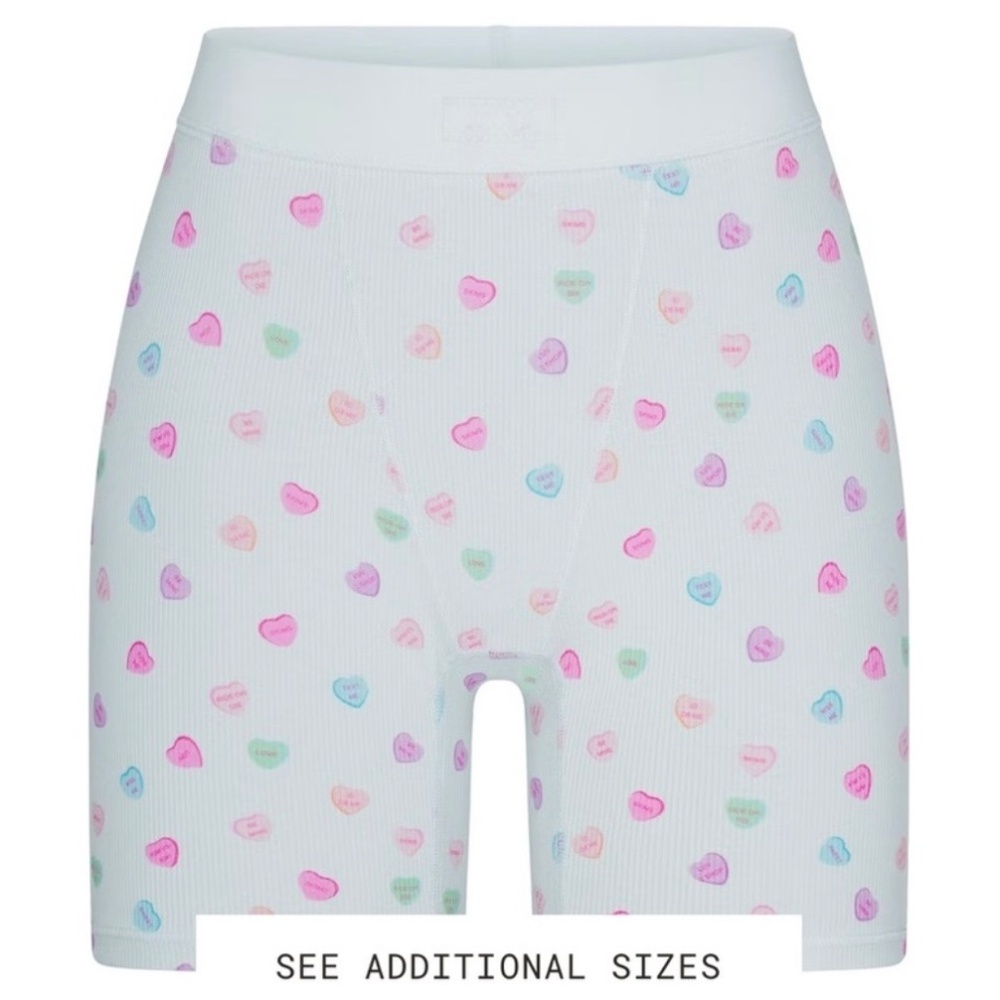 *SOLD*  SKIMS - Soft Lounge Rib Boxers - MEDIUM - NIB